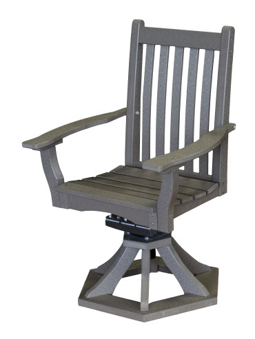Classic Swivel Rocker Side Chair with Arms